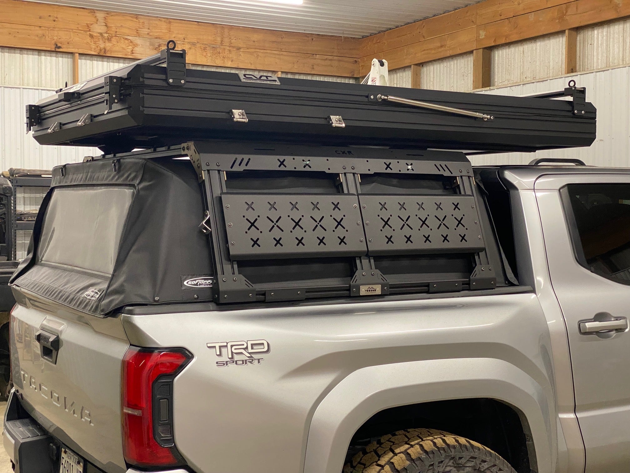 Can You Fold a Softopper Under a Bed Rack?