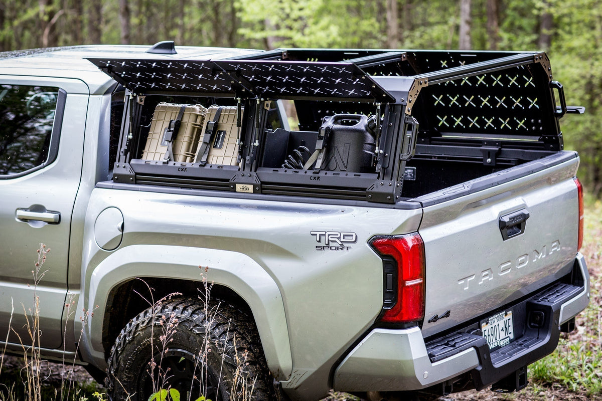 Toyota Tacoma Bed Rack with Tonneau Cover | KB Voodoo Fabrications