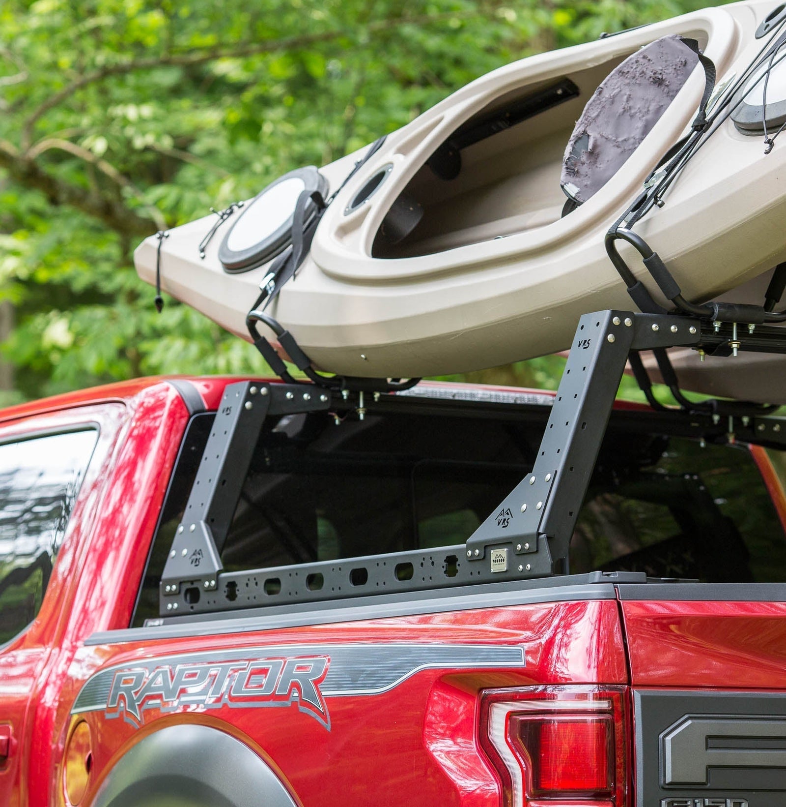 KB Voodoo Truck Bed Kayak Rack: Standalone VRS System – KB Voodoo ...