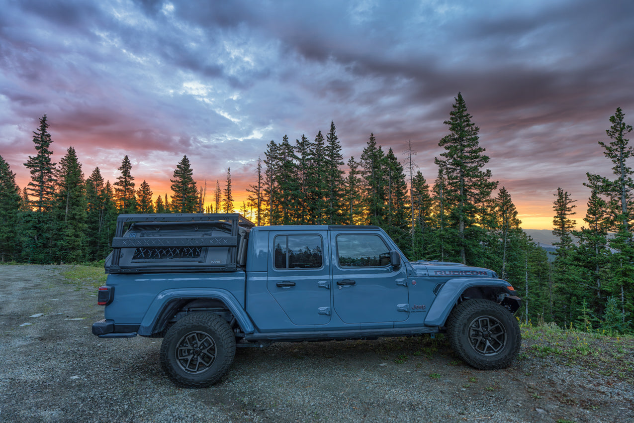 Bed Rack for a FLATED Topper: The Best Way to Add Cargo Capacity to Your AIR-TOPPER
