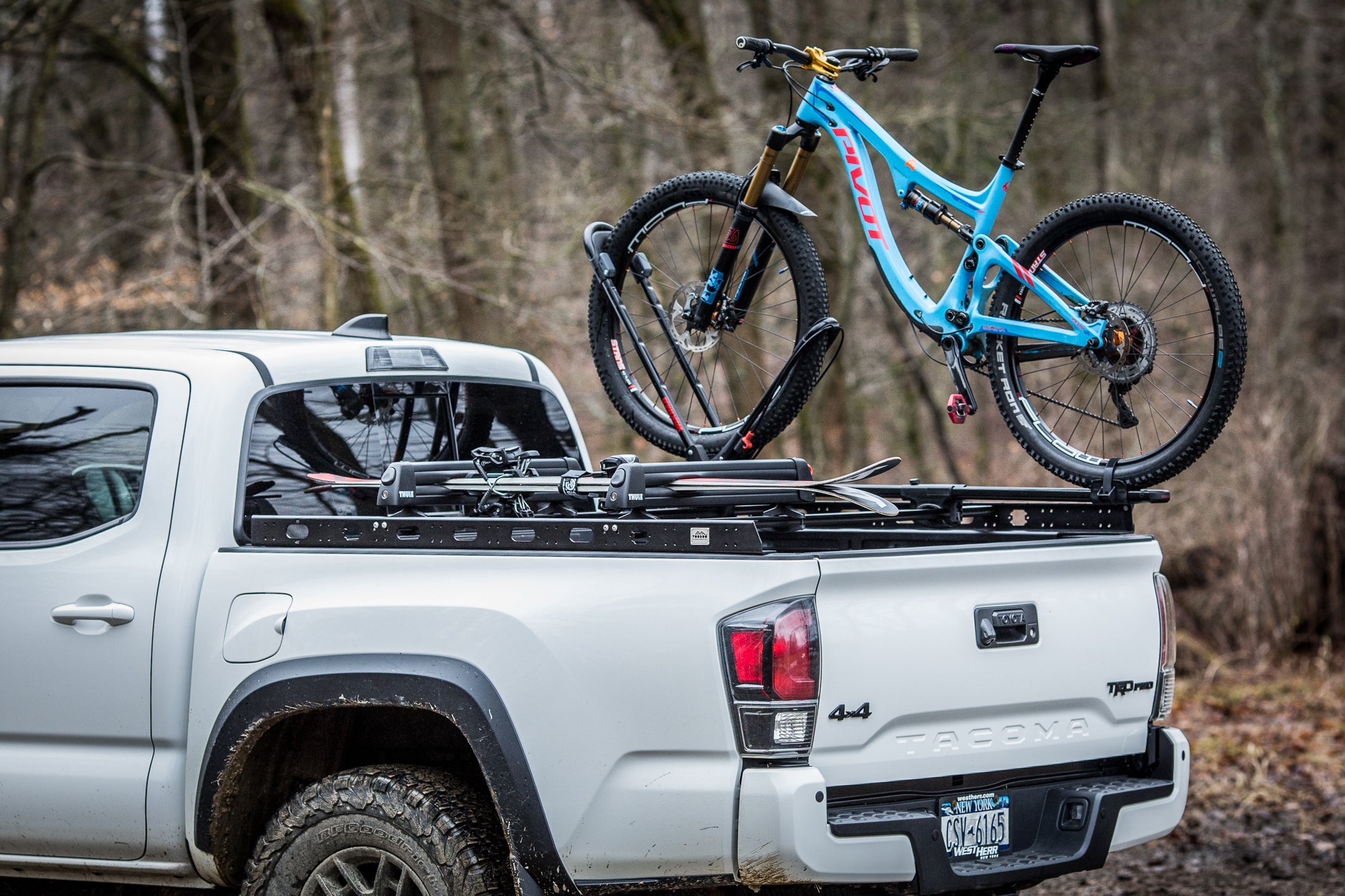 Aluminum VRS Overland Crossbars – Universal Fit for Toyota Tacoma, Ford F-150 & All Trucks – KB Voodoo