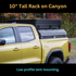 CXR Fortress 4-Pack Overland Bed Rack (Low to Mid Height)