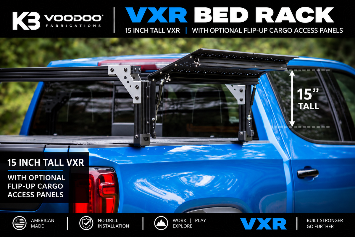 bed rack access panels
