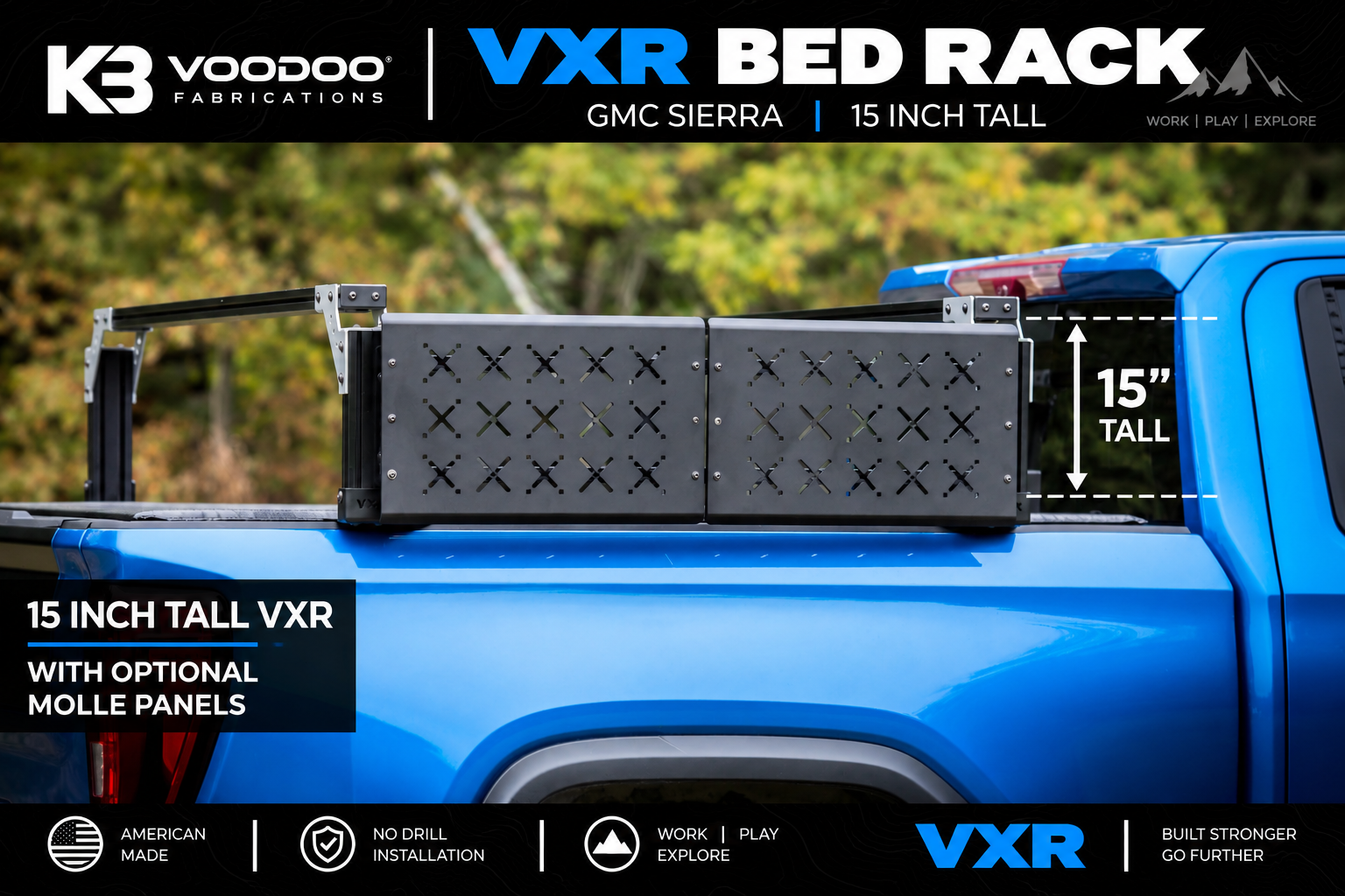 bed rack access panels