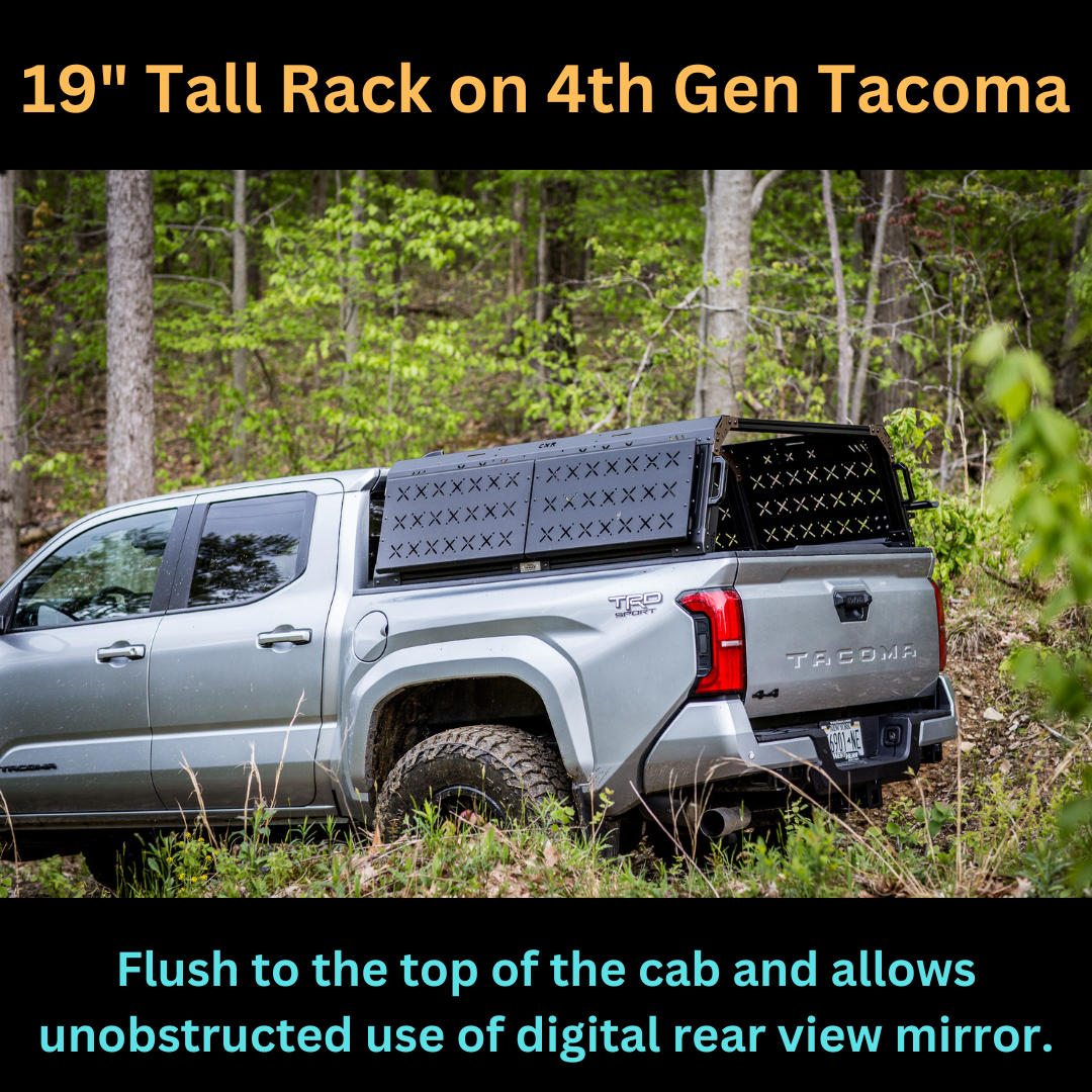 CXR Fortress 6-Pack Overland Bed Rack (Mid to Cab Height)