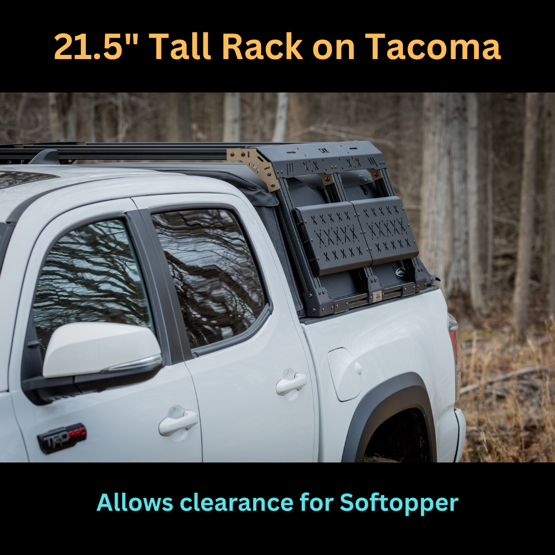 CXR Fortress 6-Pack Overland Bed Rack (Mid to Cab Height)