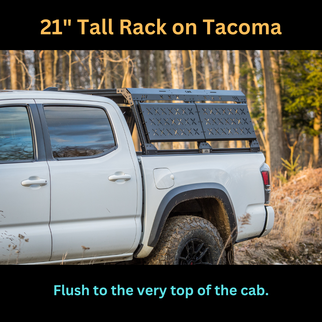 CXR Fortress 6-Pack Overland Bed Rack (Mid to Cab Height)