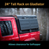 CXR Fortress 6-Pack Overland Bed Rack (Mid to Cab Height) for Jeep Gladiator