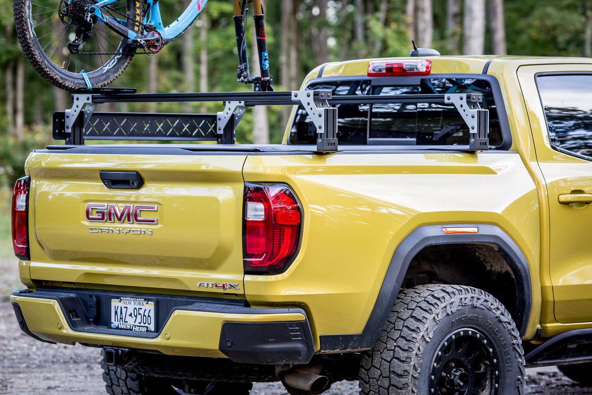 gmc canyon chevy colorado bed rack tonneau compatible