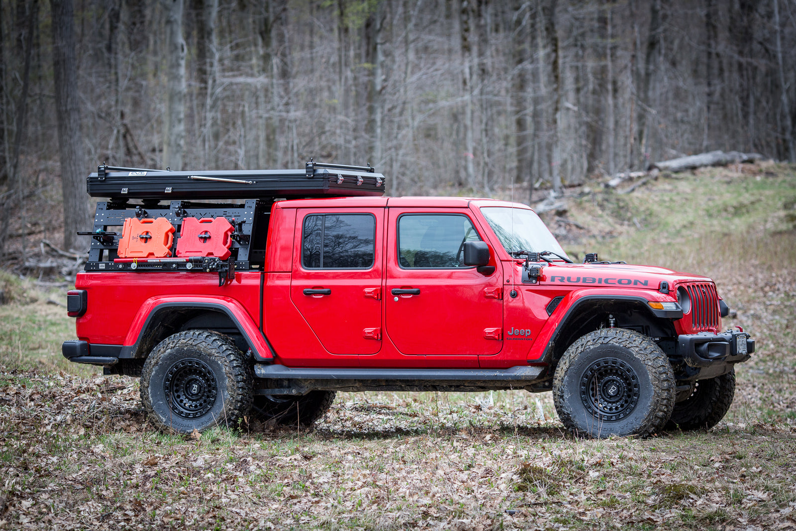 Steel VRS Tonneau Compatible Bed Rack, Cab Height