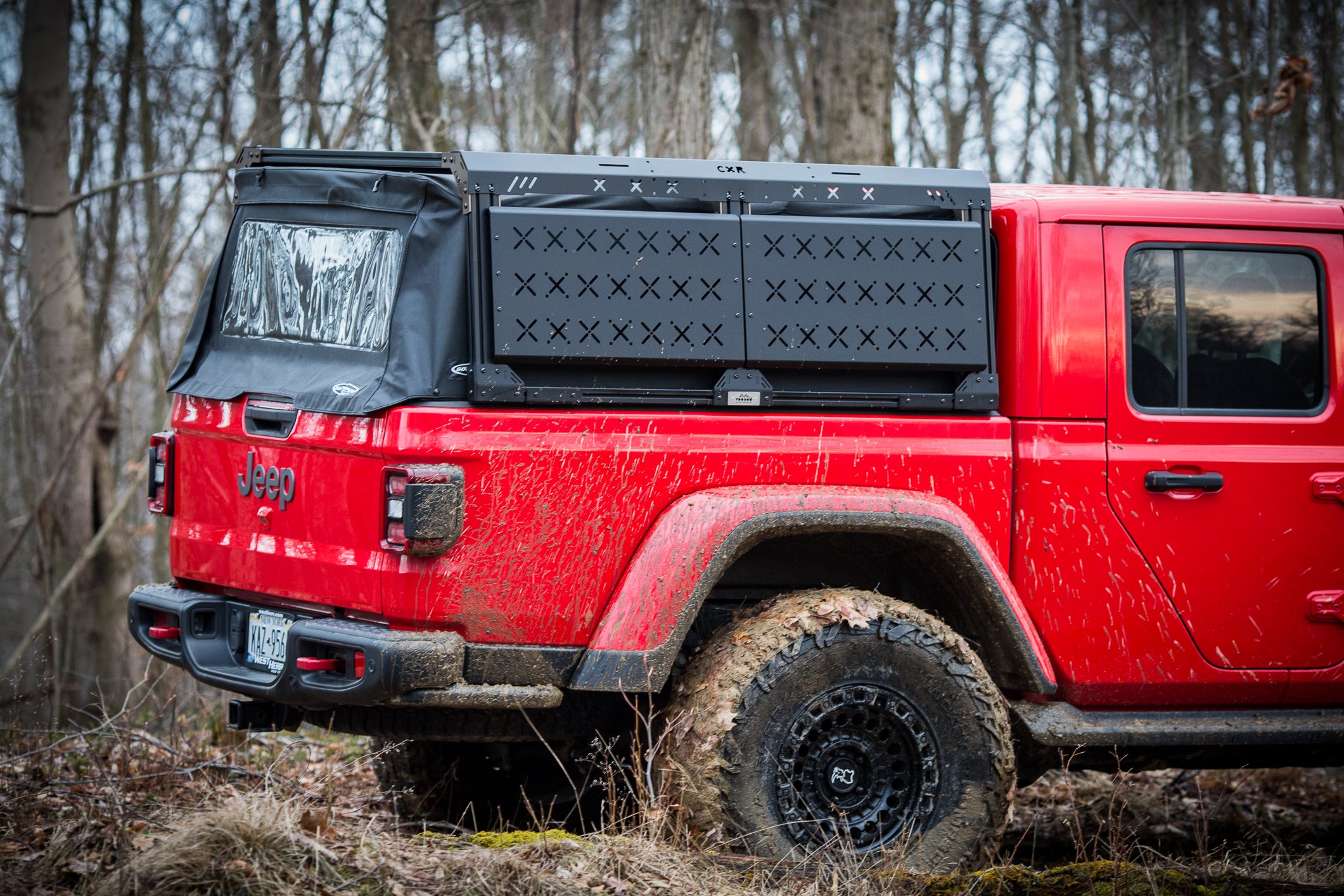Jeep Gladiator softopper rack