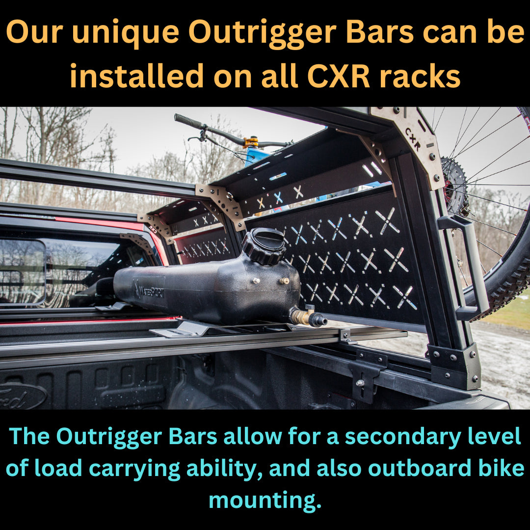 CXR Utility Max 6-Pack Bed Rack