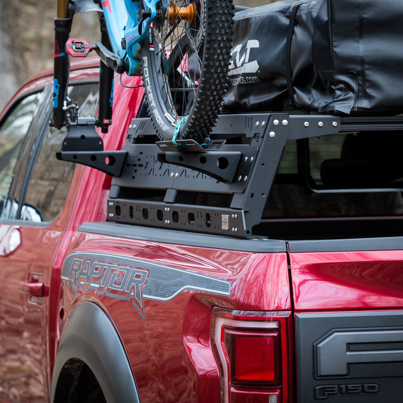 12 Inch High Aluminum VRS Tonneau Compatible Bed Rack