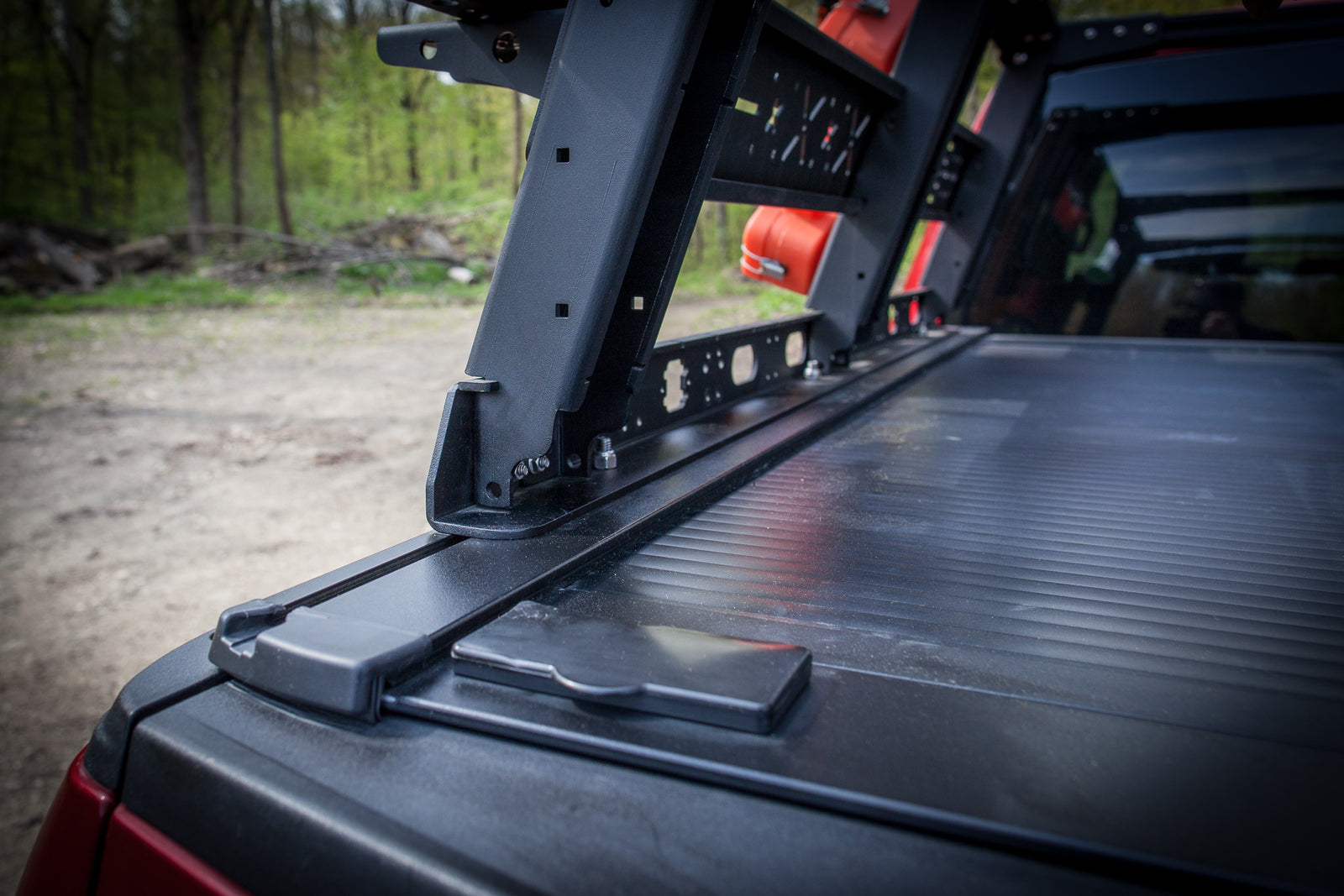 Cab Height Aluminum VRS Tonneau Compatible Bed Rack, for Covers with Integrated Tracks
