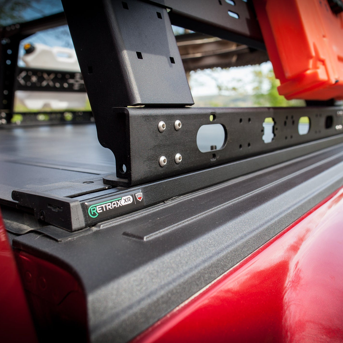 12 Inch High Aluminum VRS Tonneau Compatible Bed Rack, for Covers with Integrated Tracks