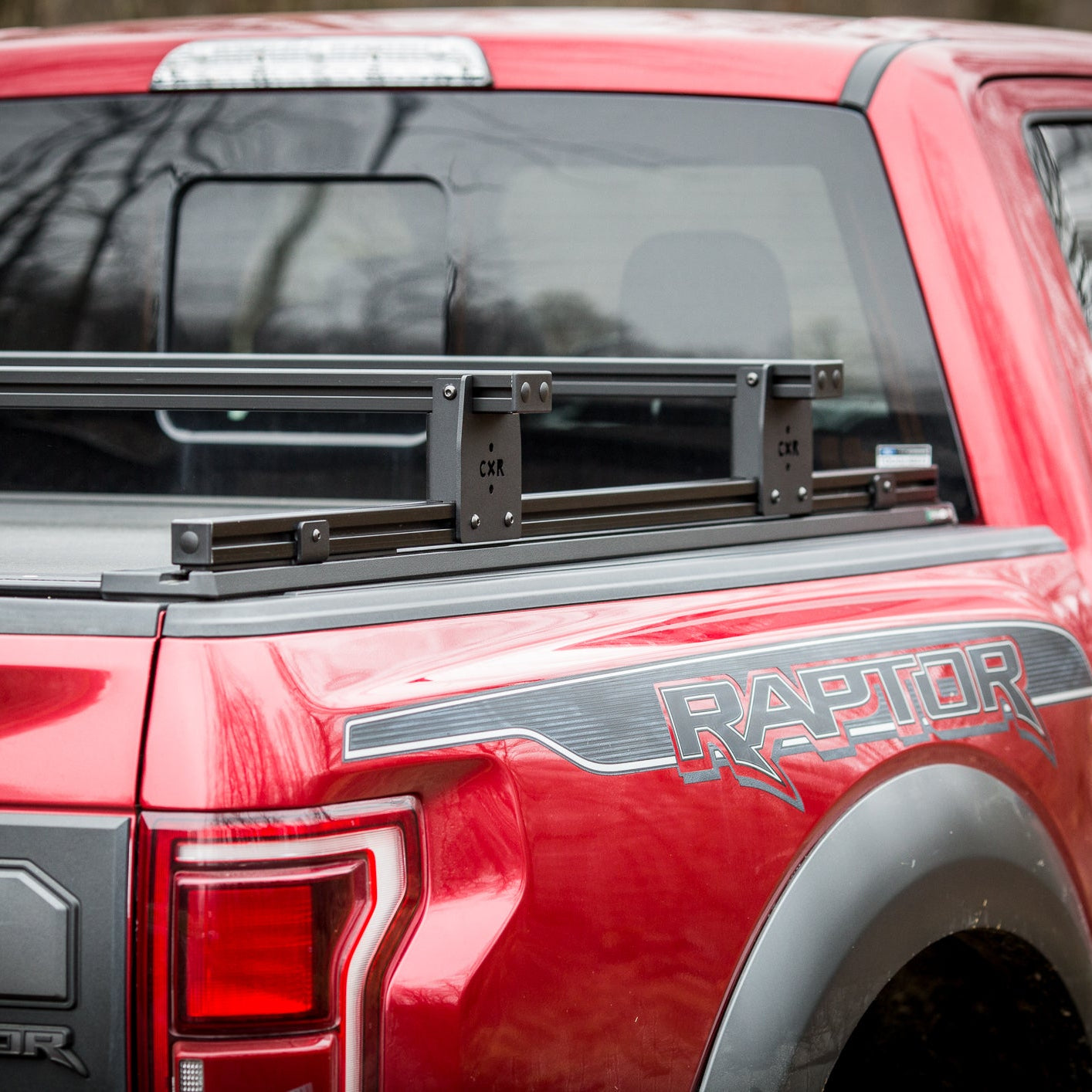 CXR Tonneau Compatible Truck Bed Crossbar System for Covers with Integrated Tracks