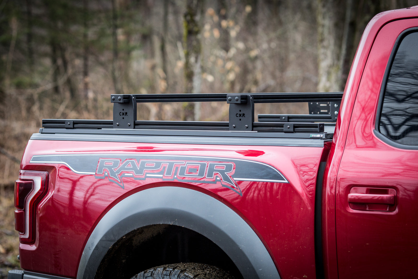 CXR Tonneau Compatible Truck Bed Crossbar System for Covers with Integrated Tracks