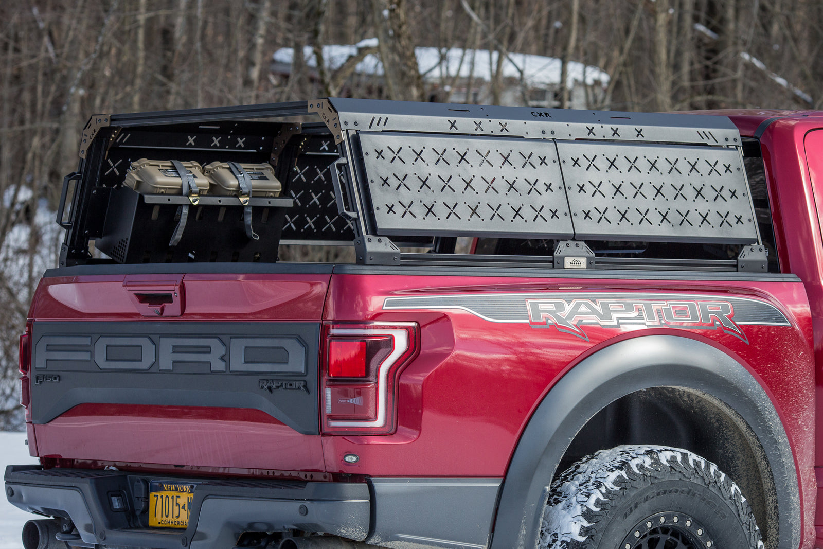 CXR Fortress 6-Pack Overland Bed Rack (Mid to Cab Height)