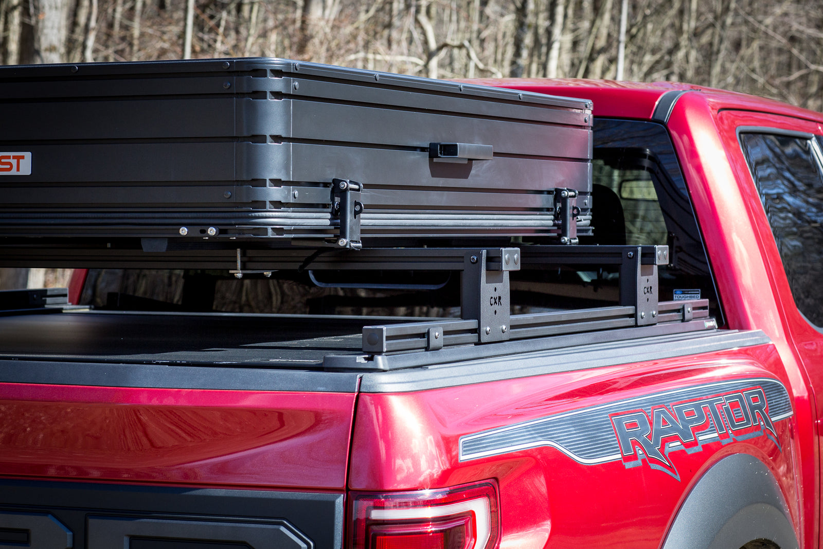 CXR Tonneau Compatible Truck Bed Crossbar System for Covers with Integrated Tracks