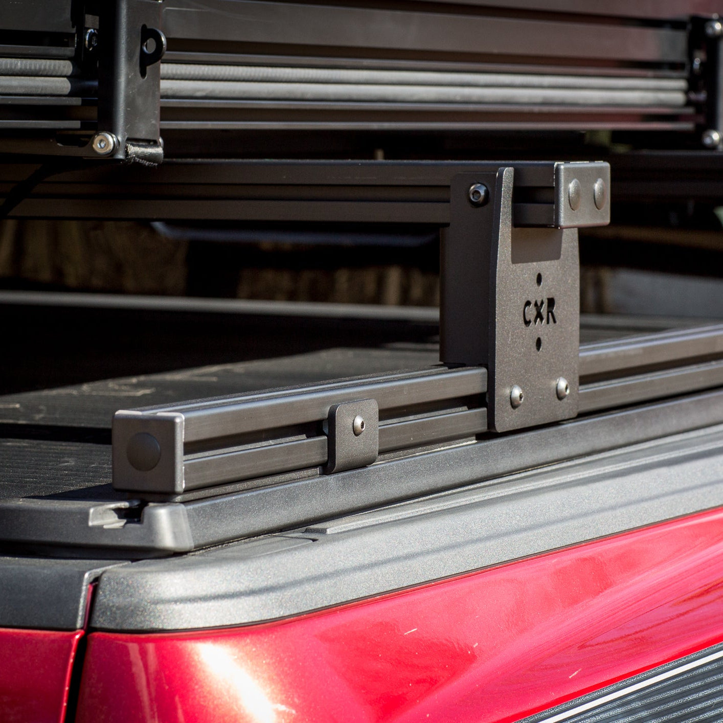 CXR Tonneau Compatible Truck Bed Crossbar System for Covers with Integrated Tracks