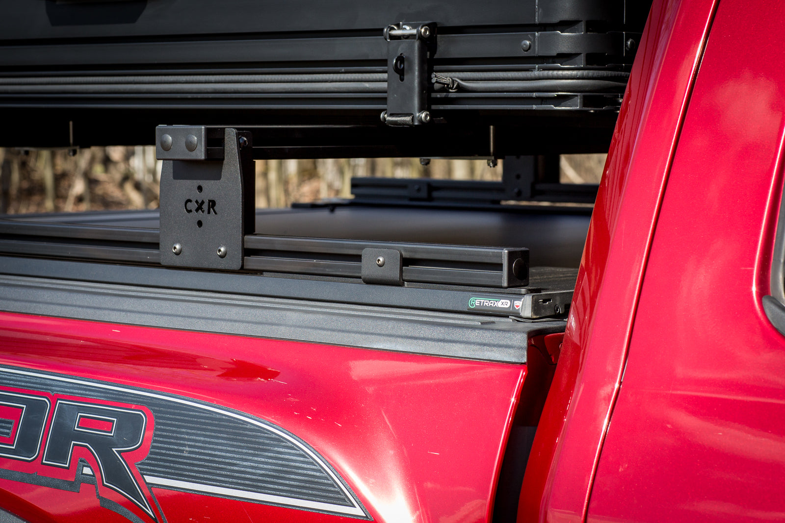 CXR Tonneau Compatible Truck Bed Crossbar System for Covers with Integrated Tracks