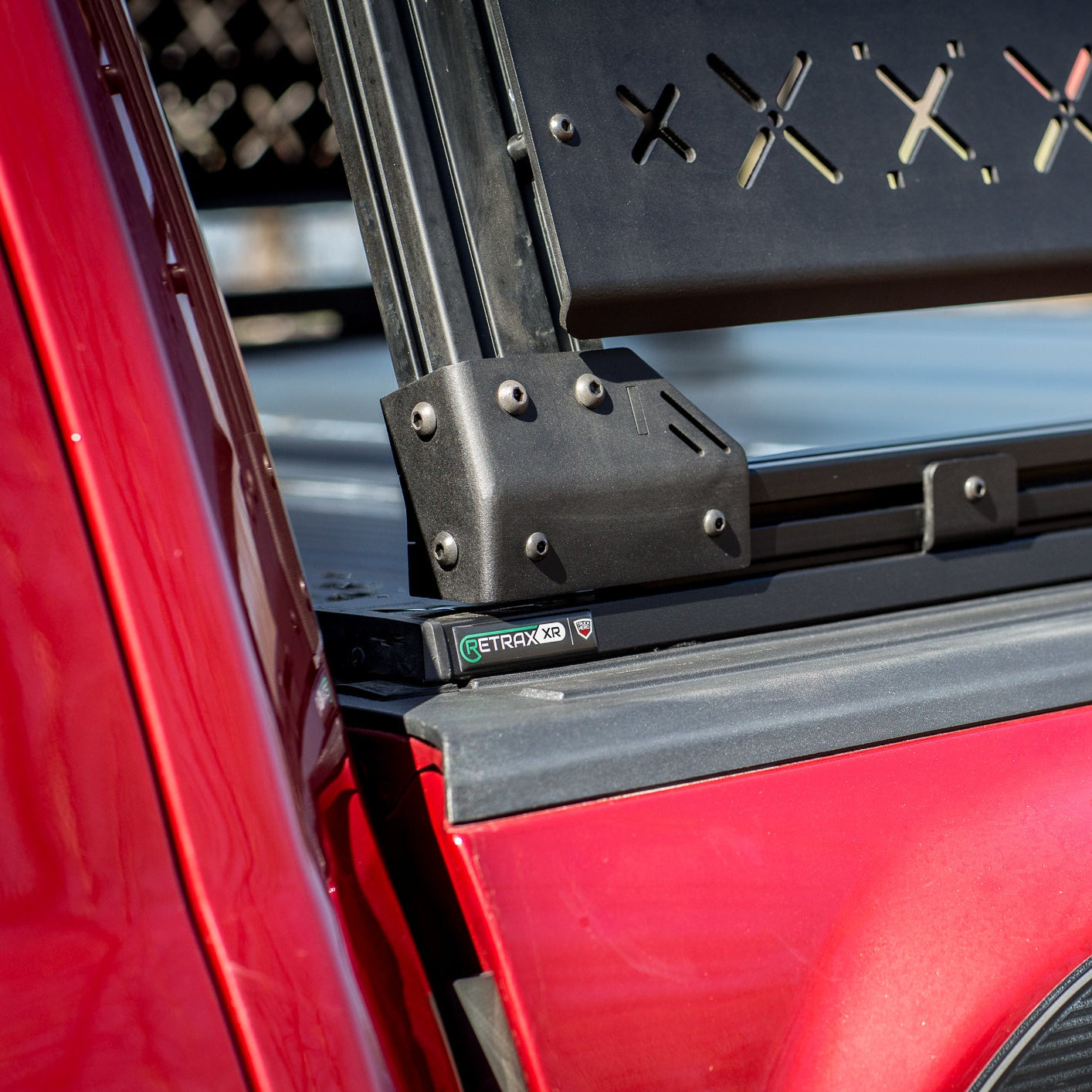 CXR Fortress 6-Pack Overland Bed Rack (Mid to Cab Height) for Tonneau Covers with Integrated Tracks