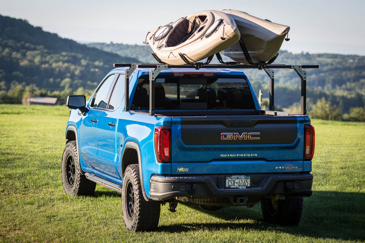 tonneau compatible truck kayak rack
