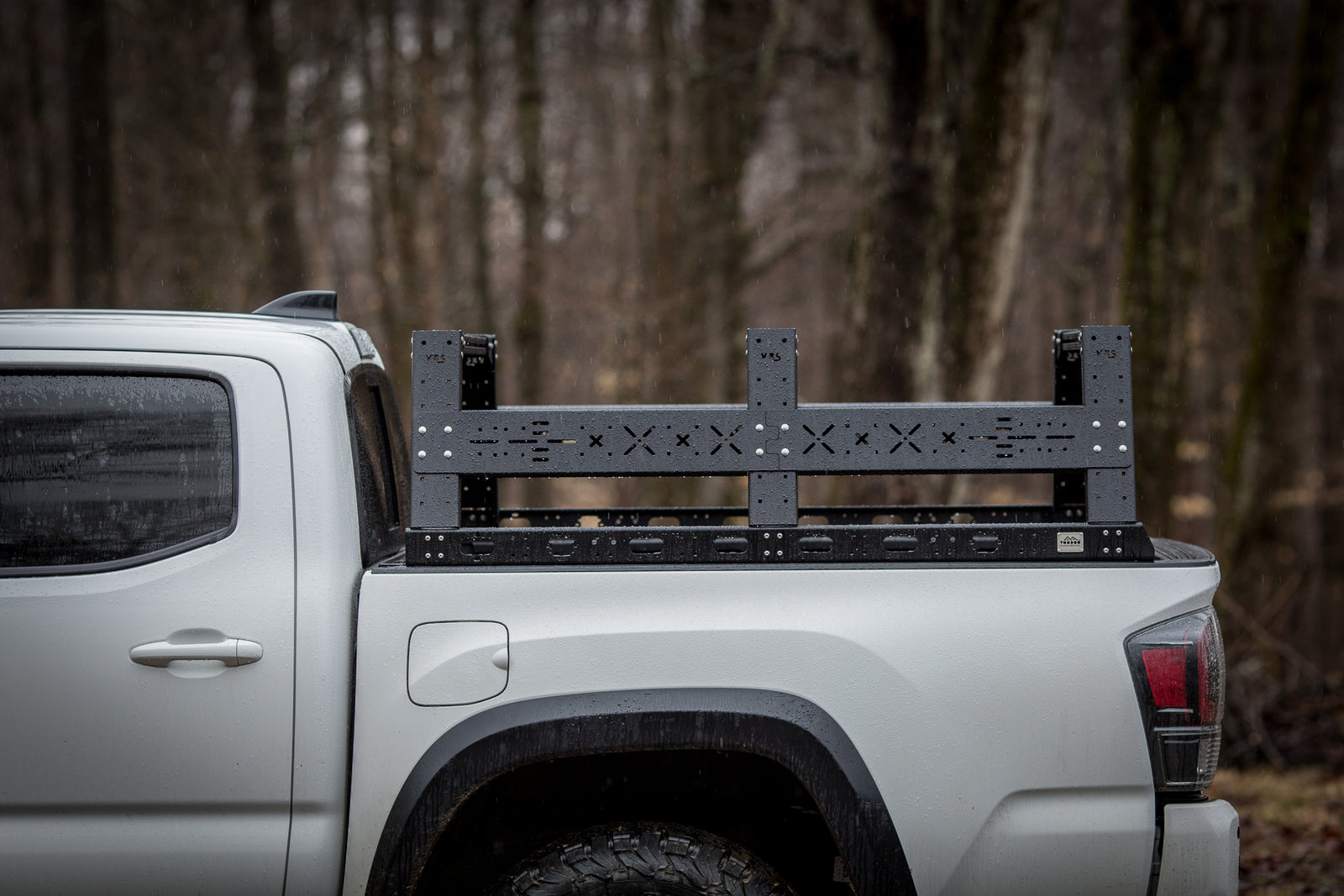 Aluminum VRS Tonneau Compatible Bed Rack, Cab Height