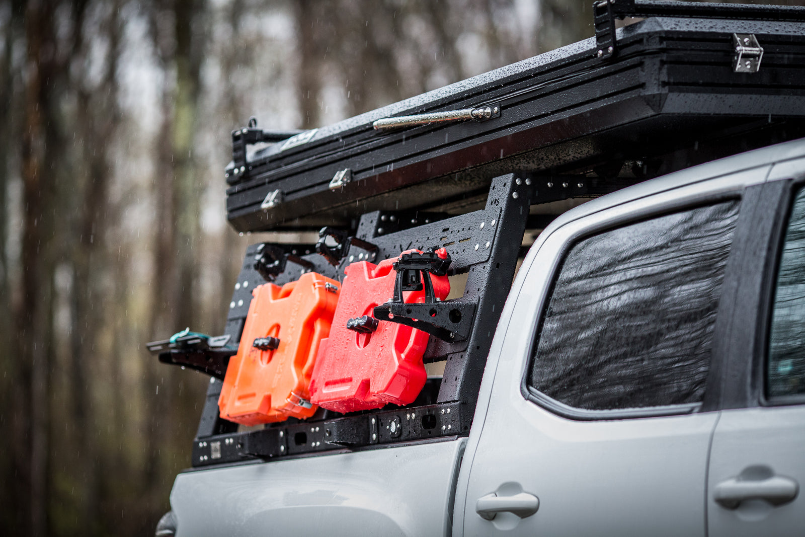 Steel VRS Tonneau Compatible Bed Rack, Cab Height