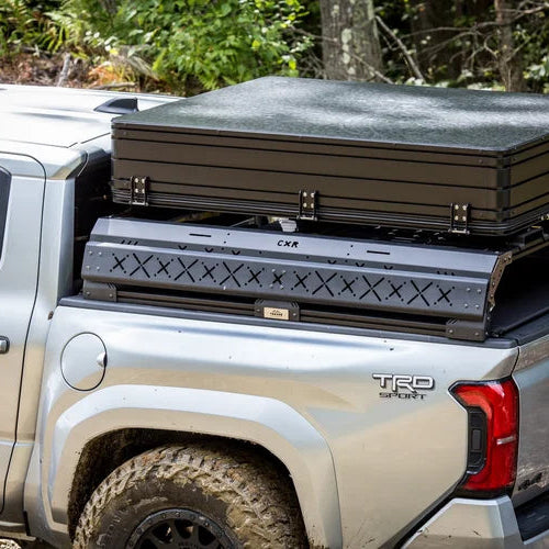 CXR Fortress 6-Pack Overland Bed Rack (Low to Mid Height) for Tonneau Covers with Integrated Tracks