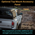 CXR Top Mount Accessory Panel (TMAP)