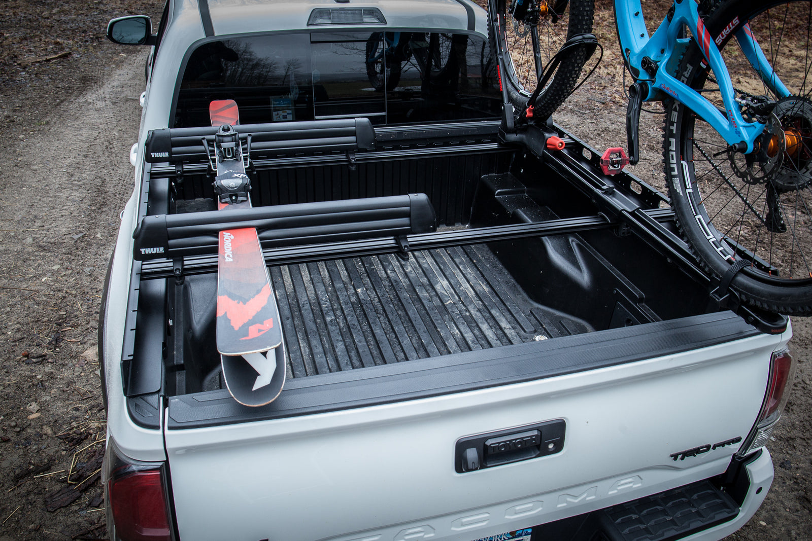 Aluminum VRS Tonneau Compatible Bed Crossbar System